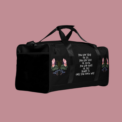 "Choose Growth" Duffle bag