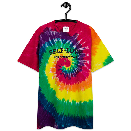 Oversized tie-dye t-shirt