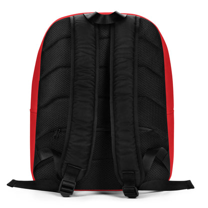 "Red DCA" Minimalist Backpack