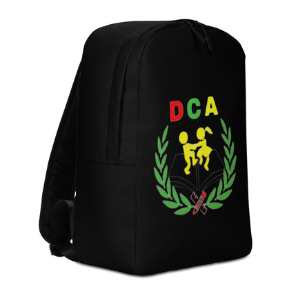 "Black DCA" Minimalist Backpack