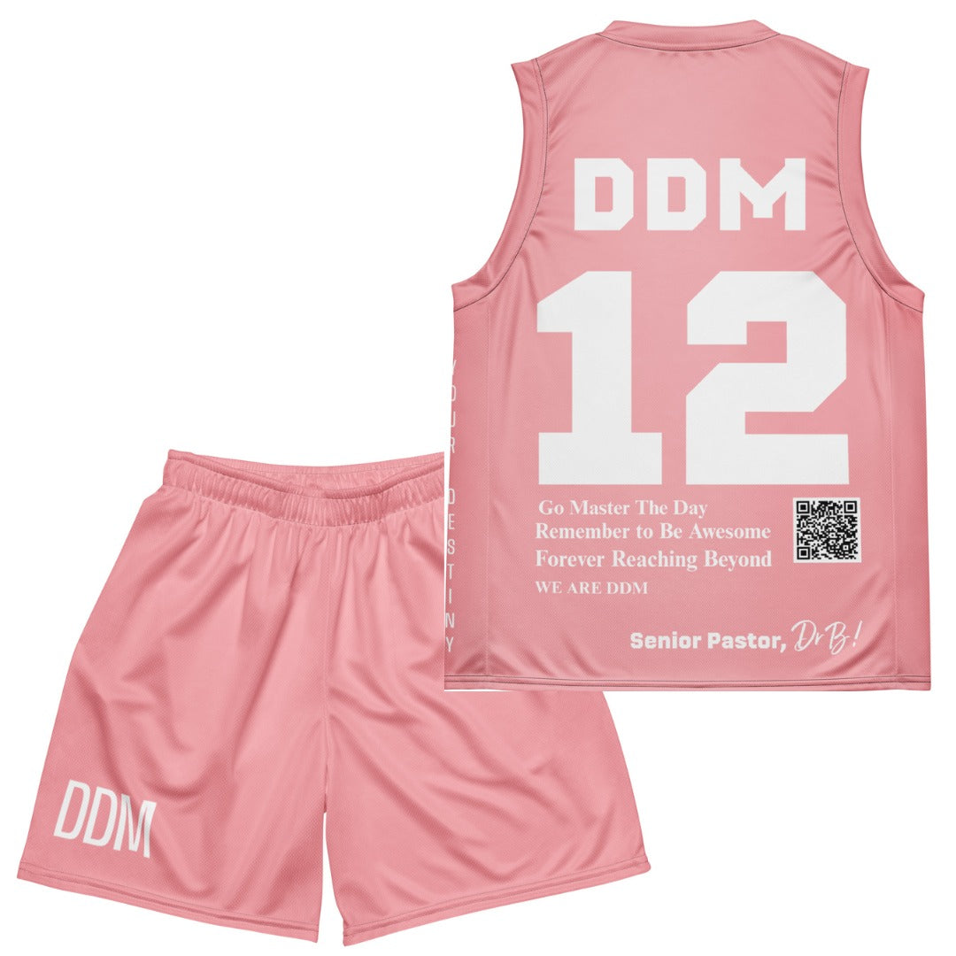 DDM 12 PINK JERSEY AND SHORT SET