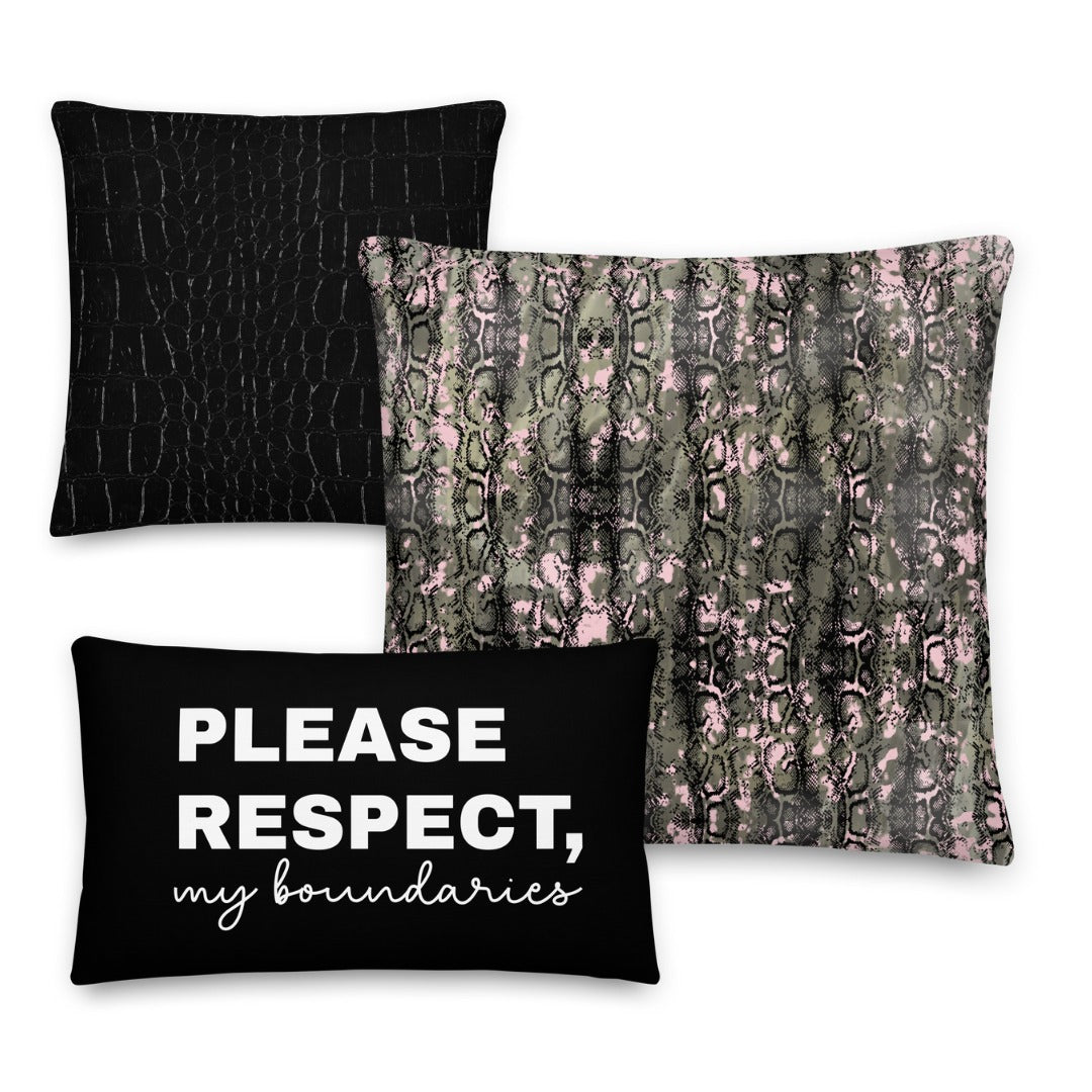 Boundaries Pillow Set