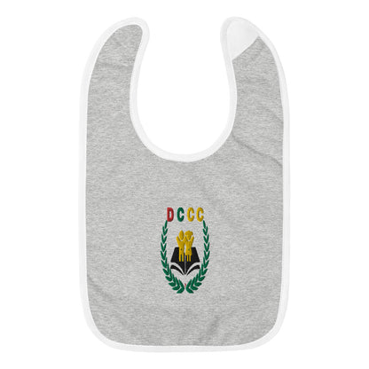 DCCC Embroidered Baby Bib