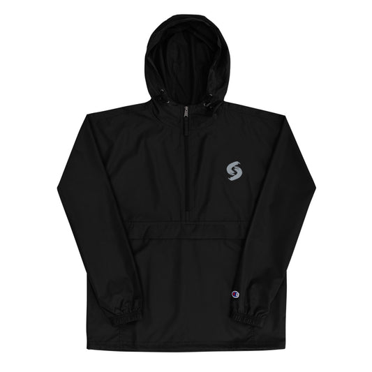 Flow Differently Ying Yang Embroidered Champion Packable Jacket