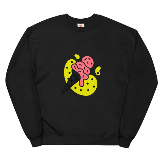 Flow Differently "Burr" Unisex Fleece Sweatshirt