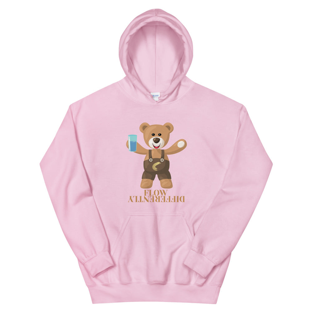 Flow Differently "Thirsty Bear" Unisex Hoodie