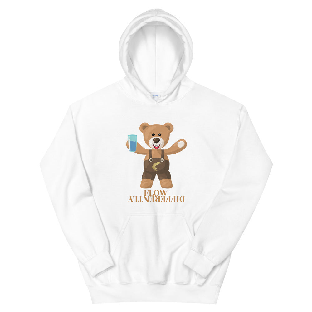 Flow Differently "Thirsty Bear" Unisex Hoodie