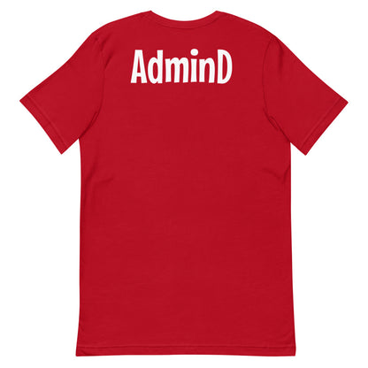 "DCA AdminD" Short-Sleeve Unisex T-Shirt