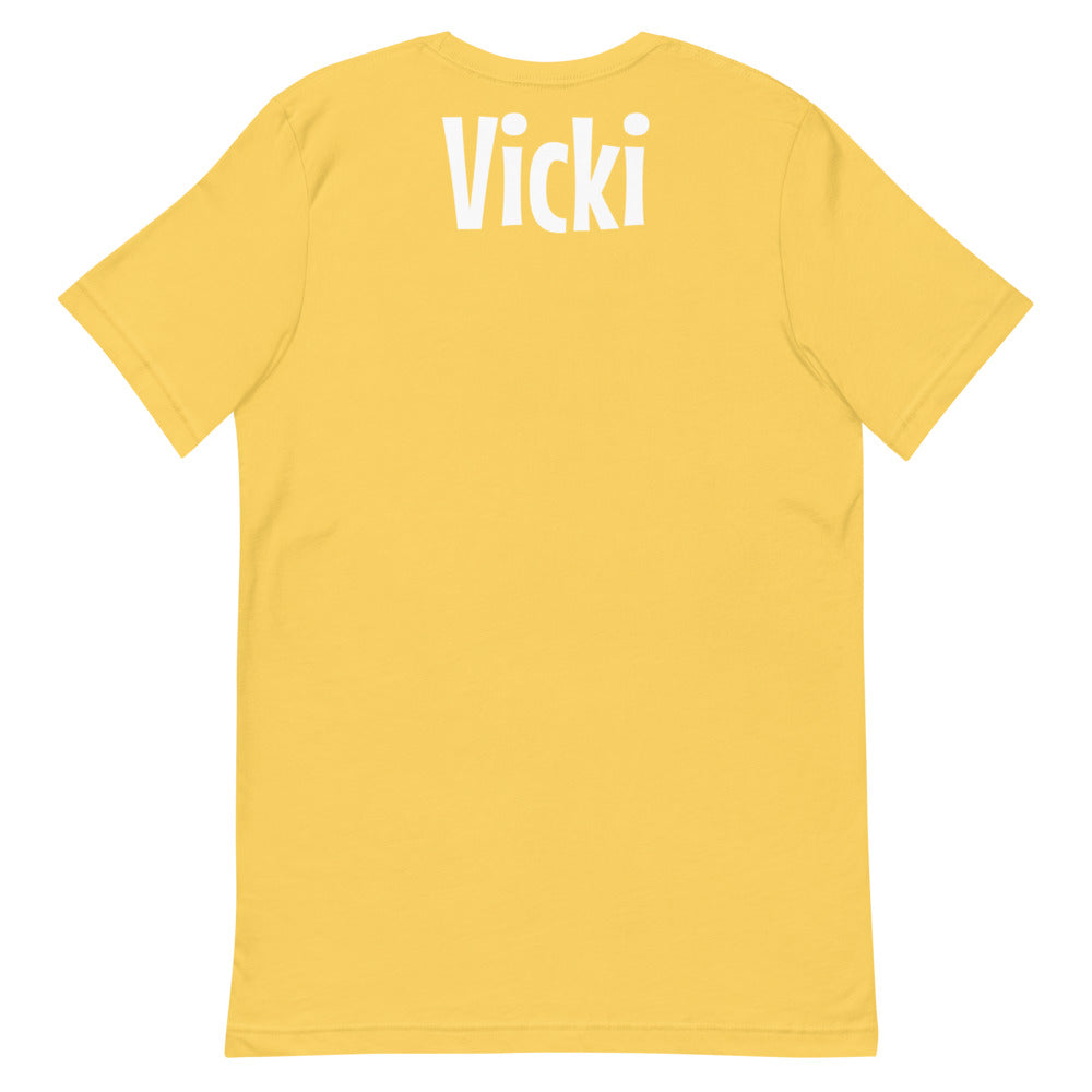 "Vicki" Short-Sleeve Unisex T-Shirt